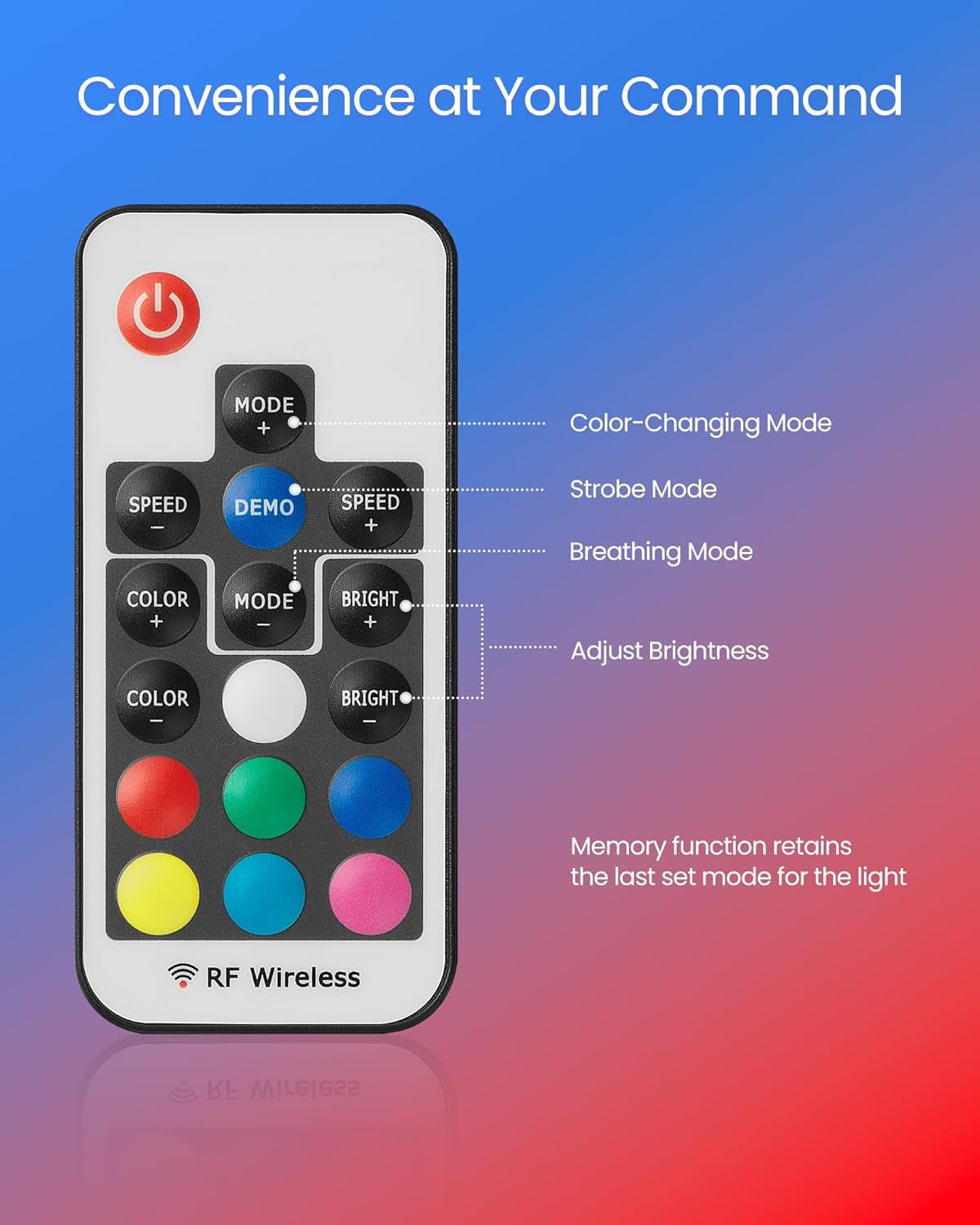 TV Stand with Power Outlets and LED Lights, for Tvs up to 65 Inches, Entertainment Center with Open Storage Shelves, TV Console Table for Living Room, Rustic Brown and Ink Black ULTV118K01-3