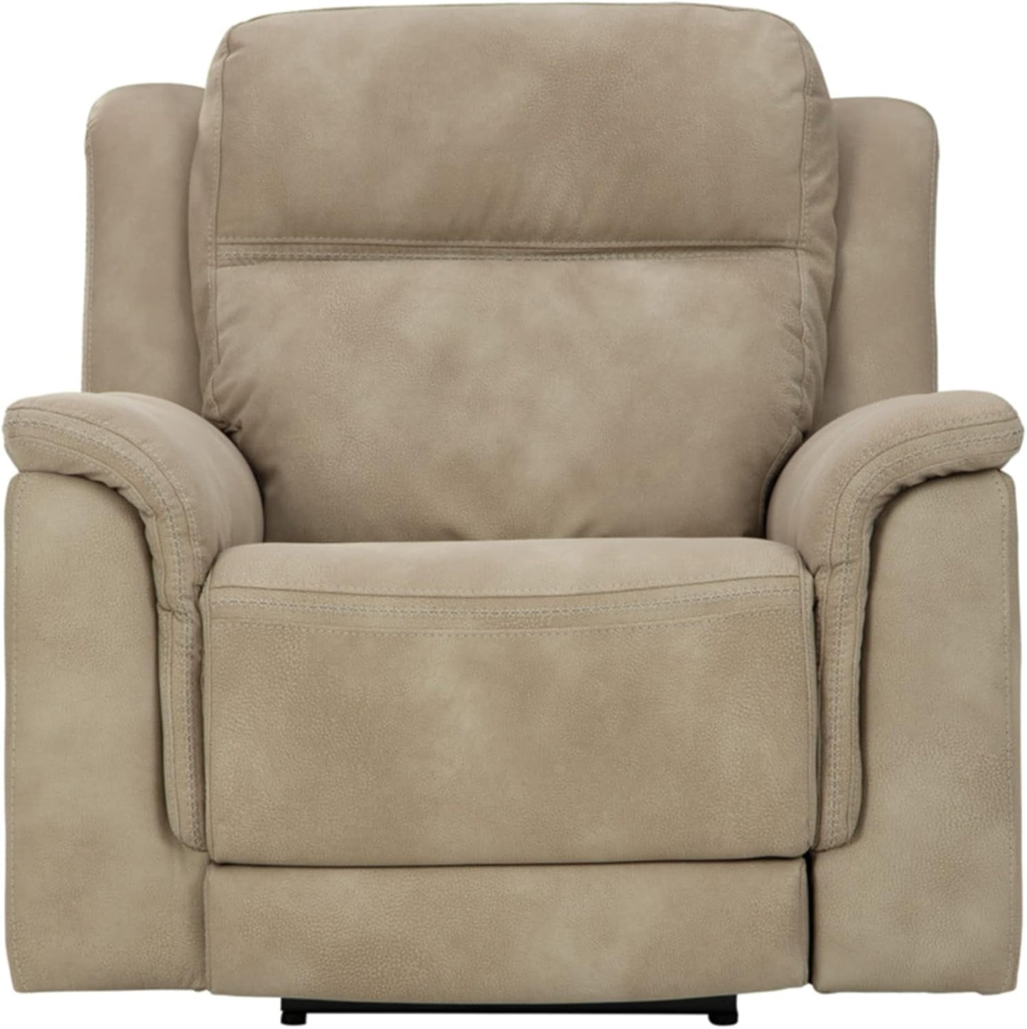 Next-Gen Durapella Power Recliner with Adjustable Headrest, Beige-4