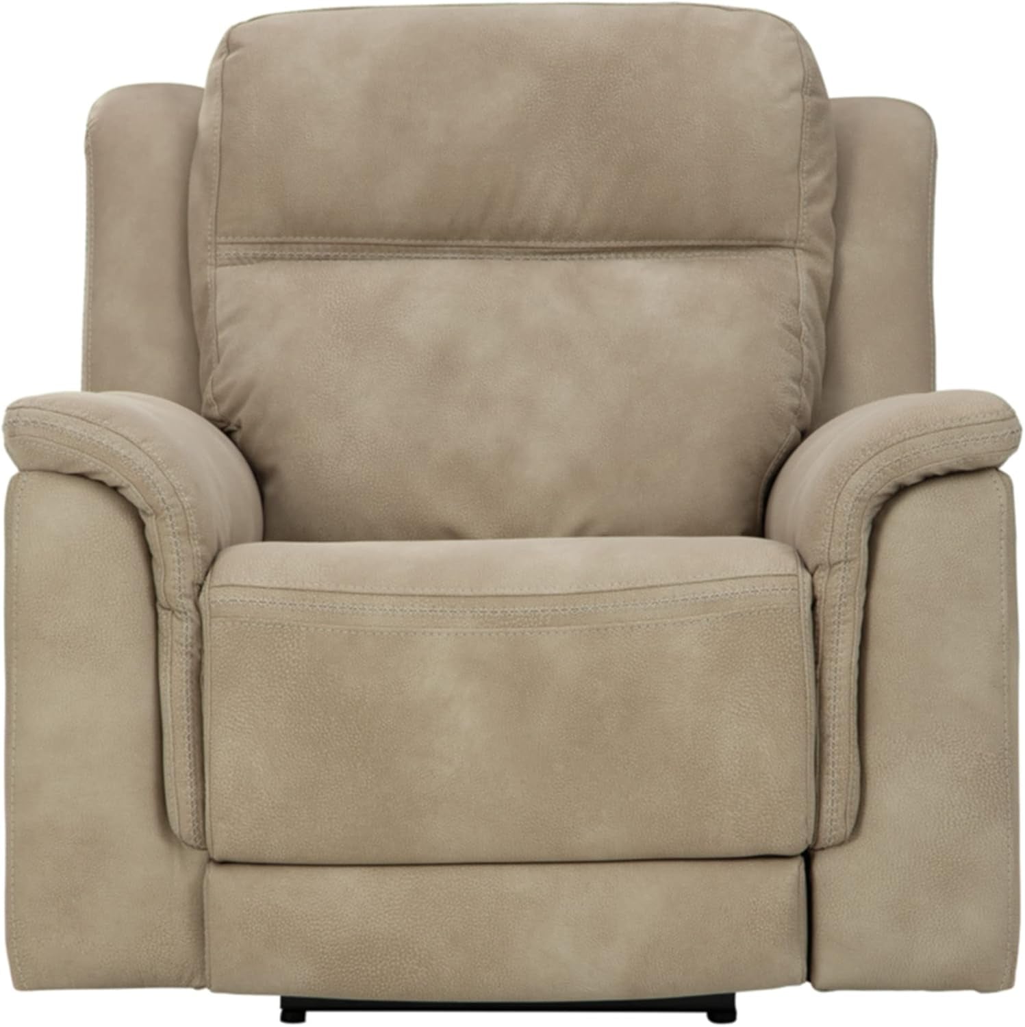 Next-Gen Durapella Power Recliner with Adjustable Headrest, Beige-4