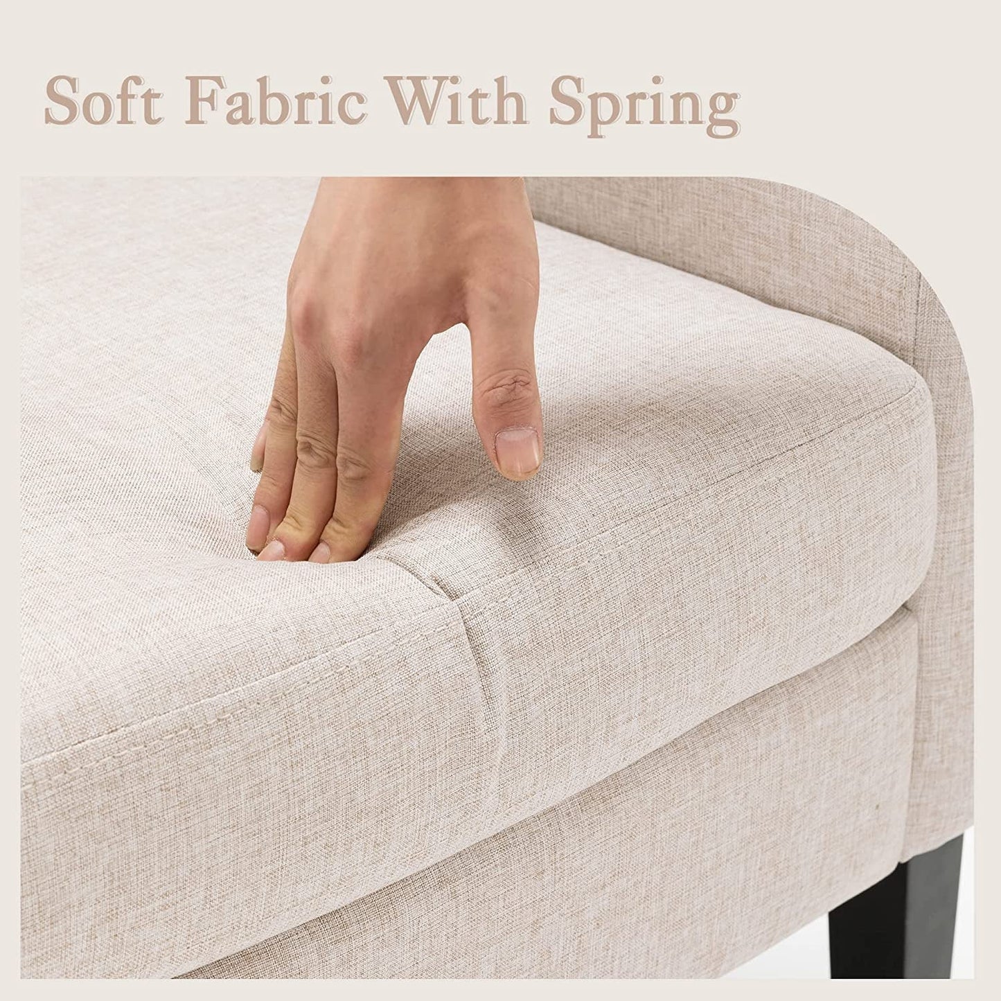 Modern Linen Accent Chair for Comfortable Living-4