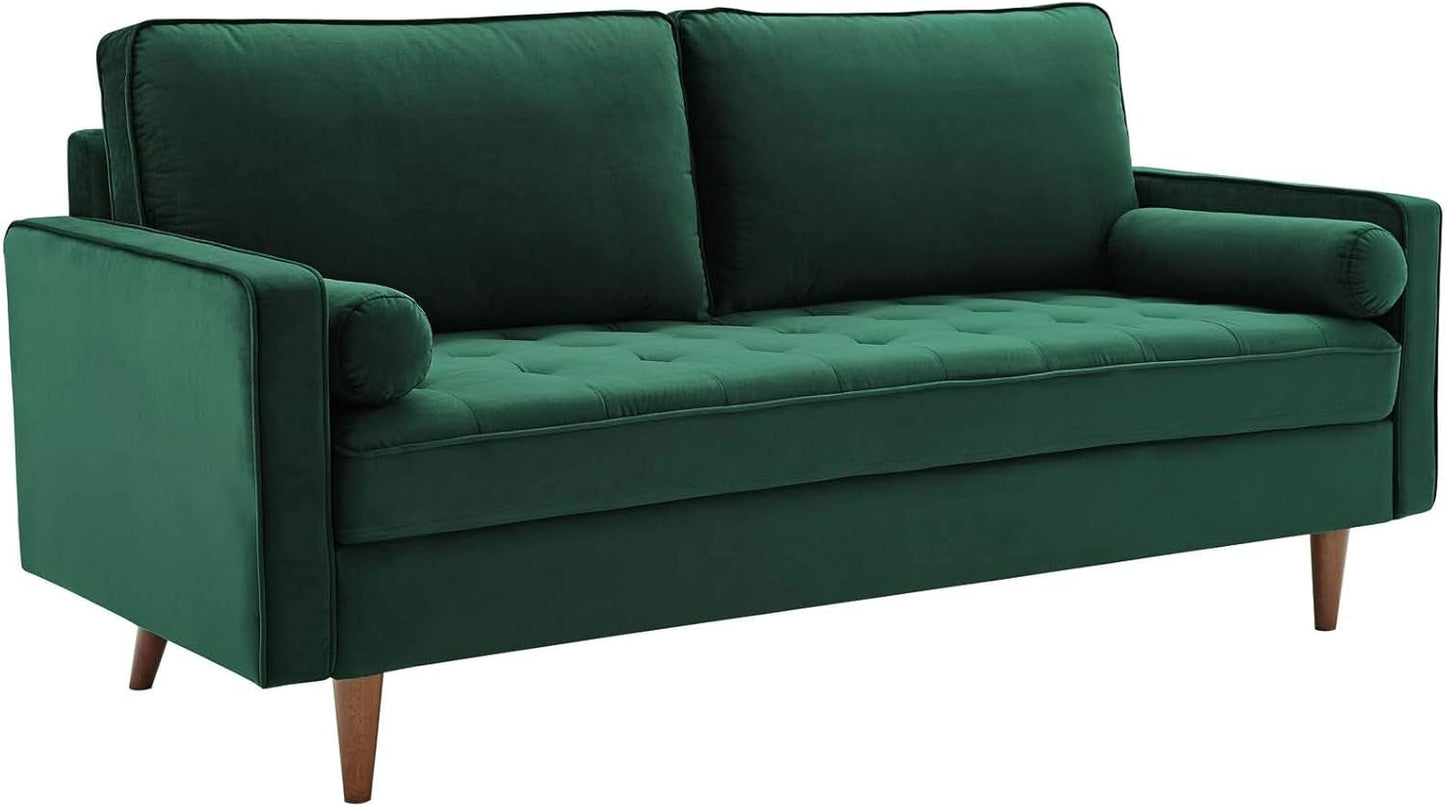 EEI-3764-GRN Valour Performance Velvet Sofa, Green-2
