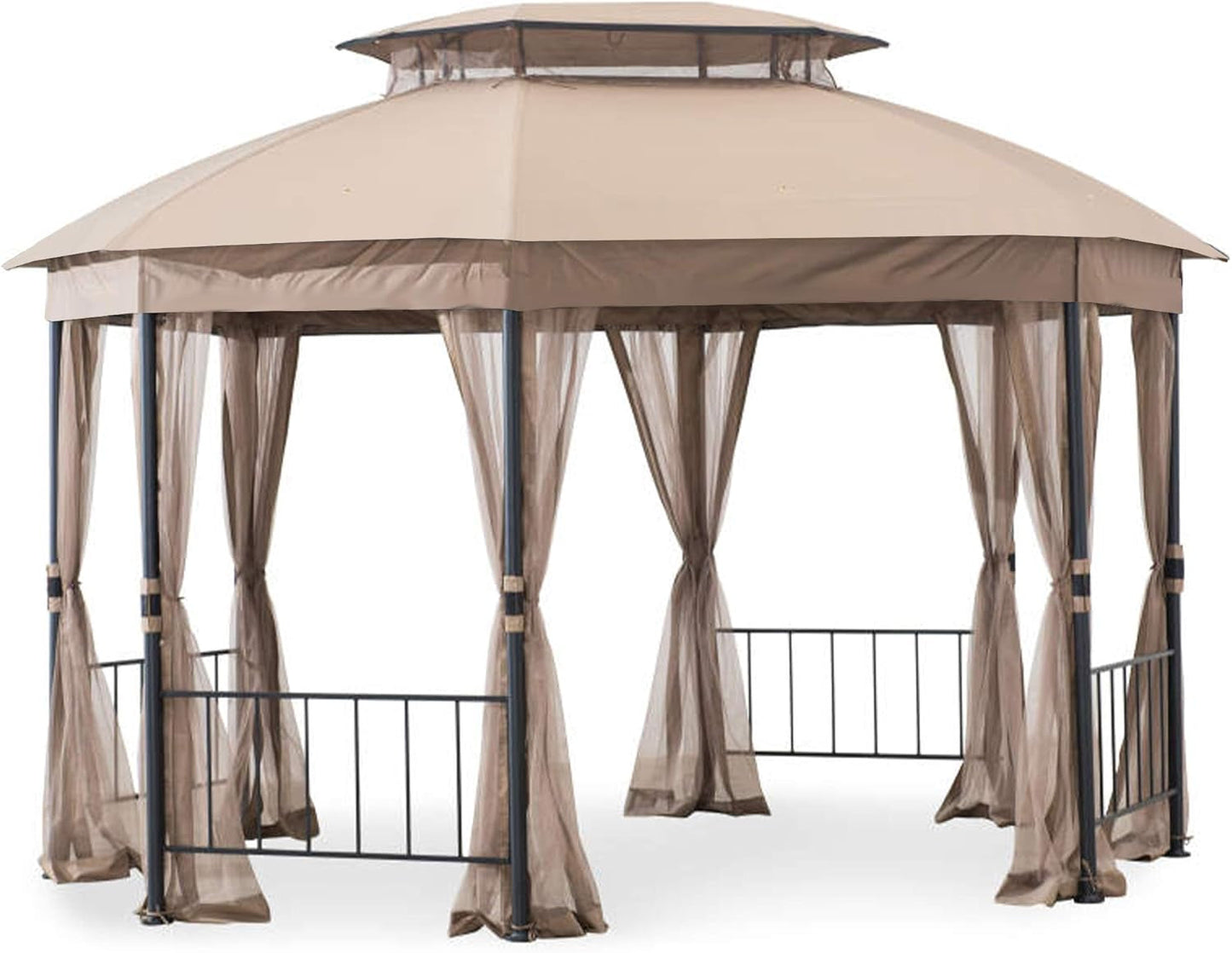 Wilson & Fisher Jefferies Gazebo Replacement Canopy-0