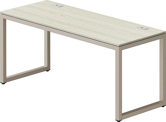 Home Office 55-Inch Large Computer Desk, Maple-0