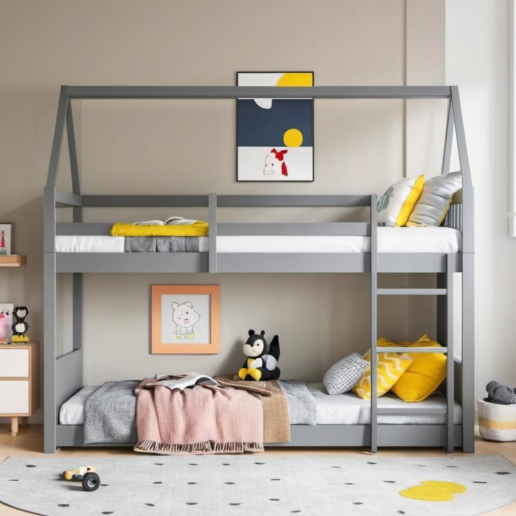 Queen Size Murphy Bed with Storage Shelf White-14