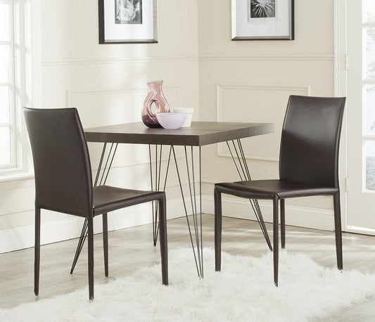 Home Collection Karna Modern Brown Dining Chair (Set of 2)-0