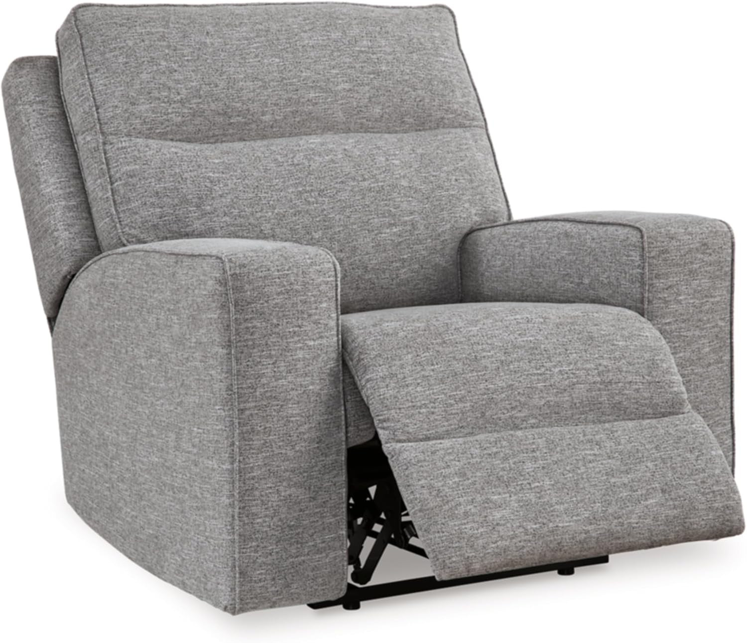 Biscoe Power Recliner, 41" W X 43" D X 42" H, Gray-2