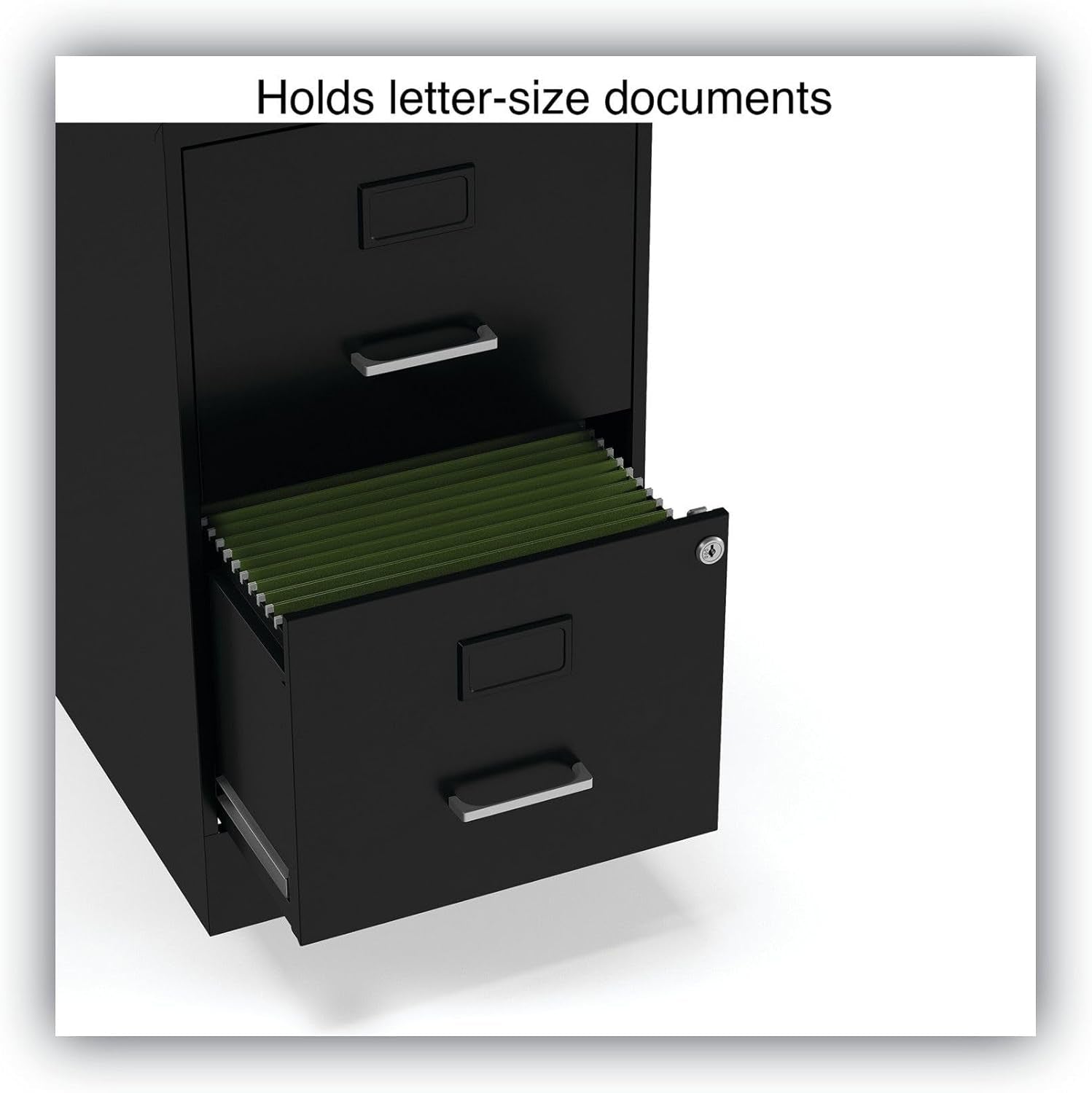 2806262 14 In. X 18 In. X 24.1 In. Soho 2-Drawer Vertical Letter File Cabinet - Black-3