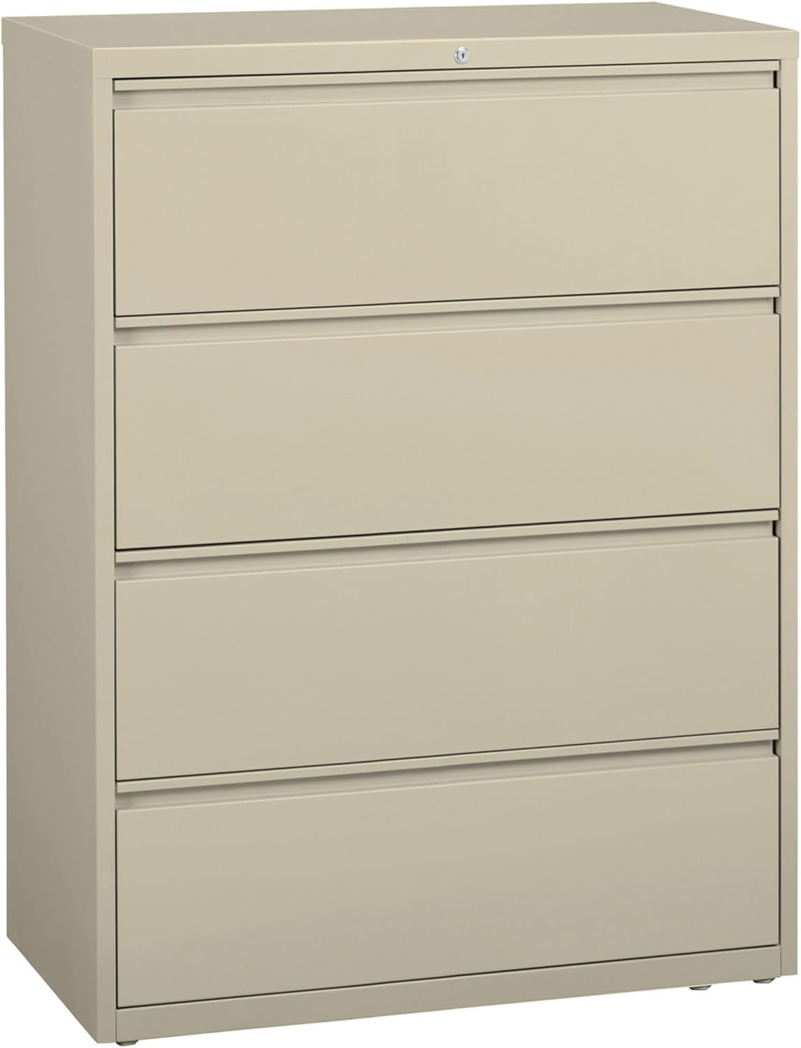 4-Drawer Lateral File, 42 by 18-5/8 by 52-1/2-Inch, Putty-2