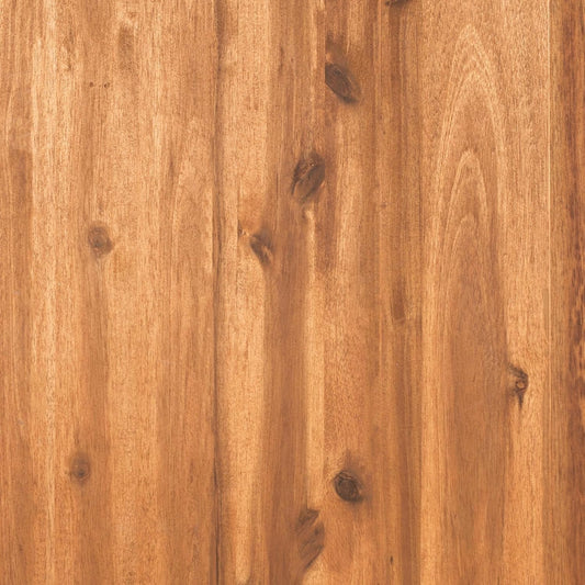 2 Piece Outdoor Patio Chevron Wood Chair Set All Weather Backyard Conversation Garden Poolside Balcony, Set of 2, Brown-1