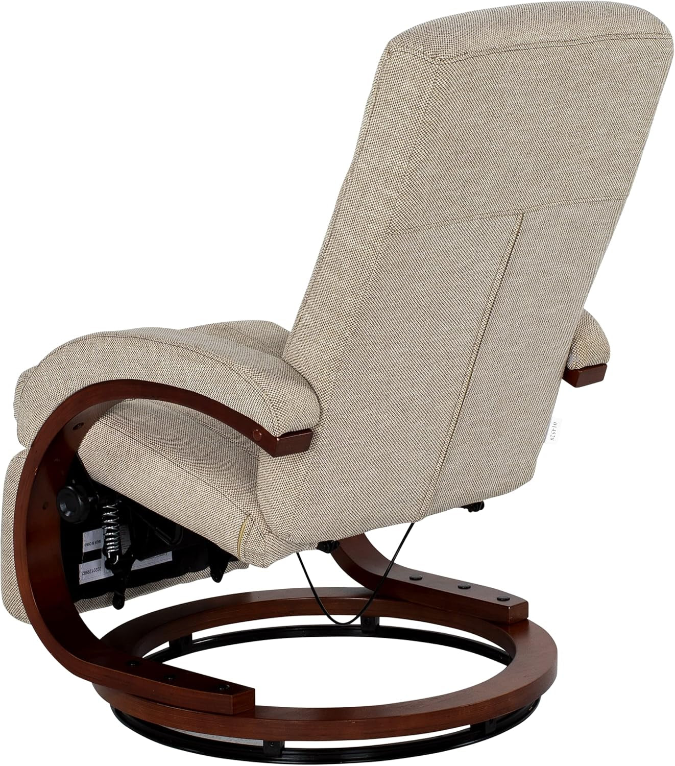 RV Euro Recliner with Footrest - Vinyl, Norlina-4