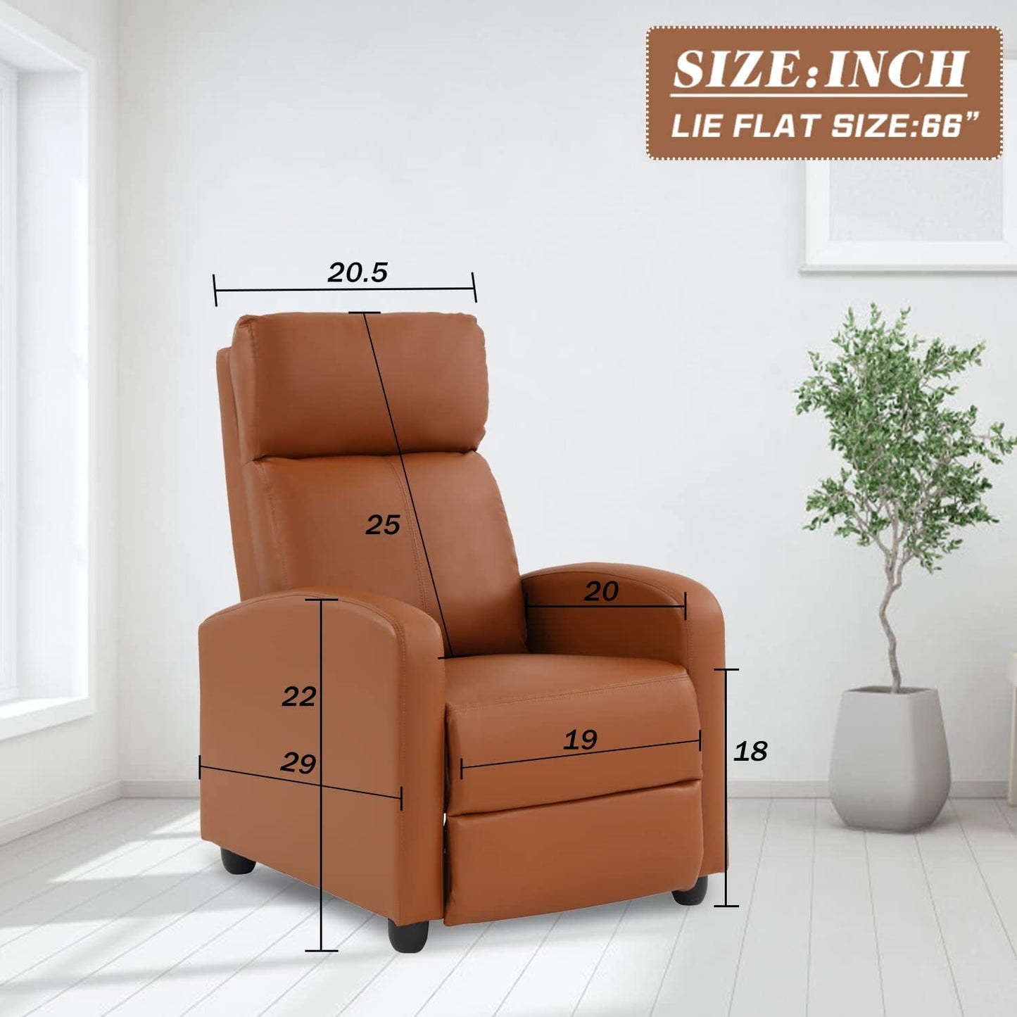 Recliner Chair for Living Room, Home Theater Seating-2
