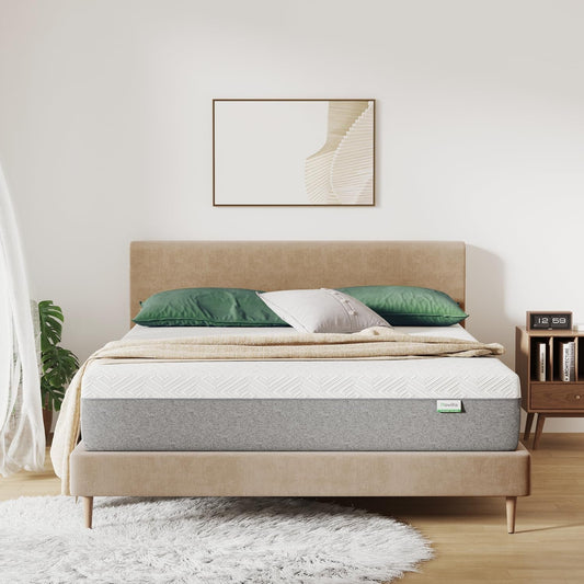 King Gel Memory Foam Mattress, 12 Inch, Medium-Plush-1