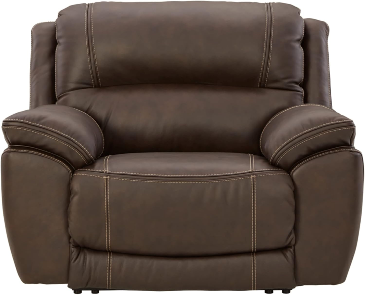 Dunleith Zero Wall Recliner with Power Headrest, Brown-3