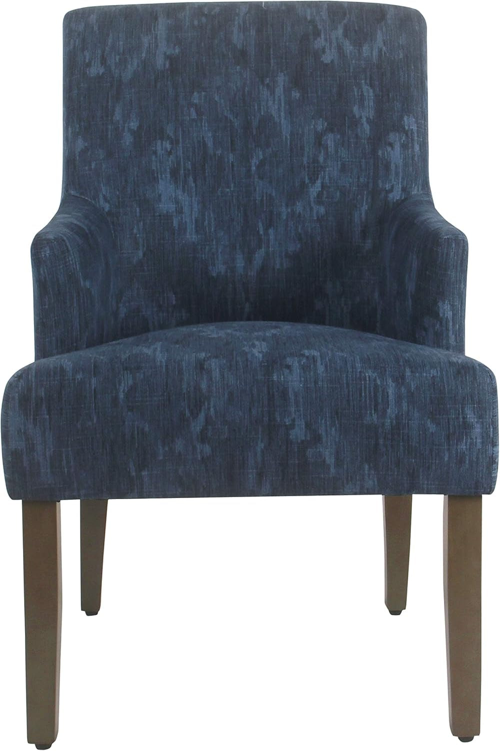Home Decor | Upholstered Anywhere Dining Chair | Accent Chairs for Living Room & Bedroom | Decorative Home Furniture (Blue Demask)-2