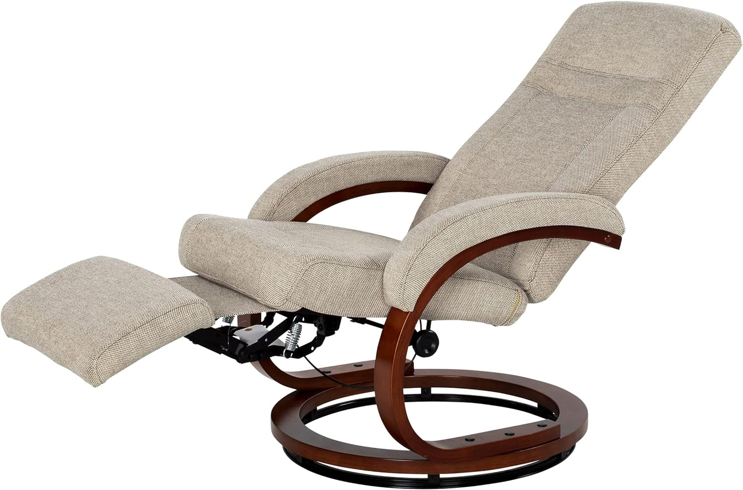 RV Euro Recliner with Footrest - Vinyl, Norlina-2