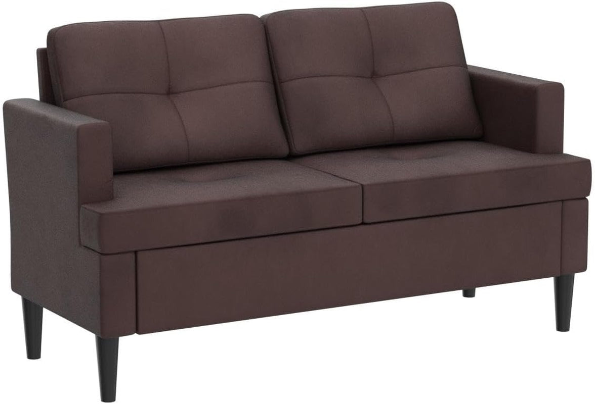 Velvet Small Loveseat: Perfect for Small Spaces-3