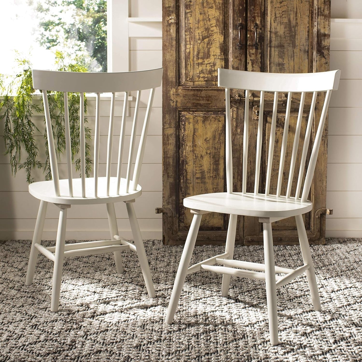 Parker Parkse Side Chair, 0, off White-3