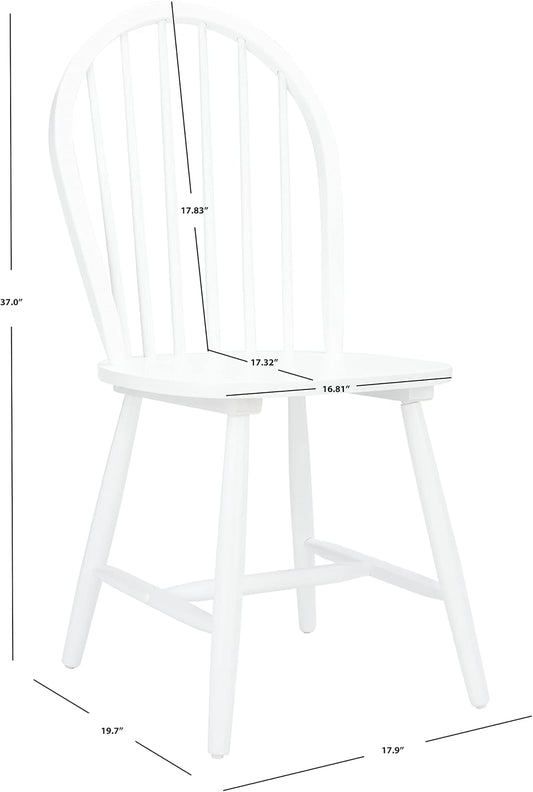 Home Camden 18-Inch Farmhouse Black Spindle Back-1