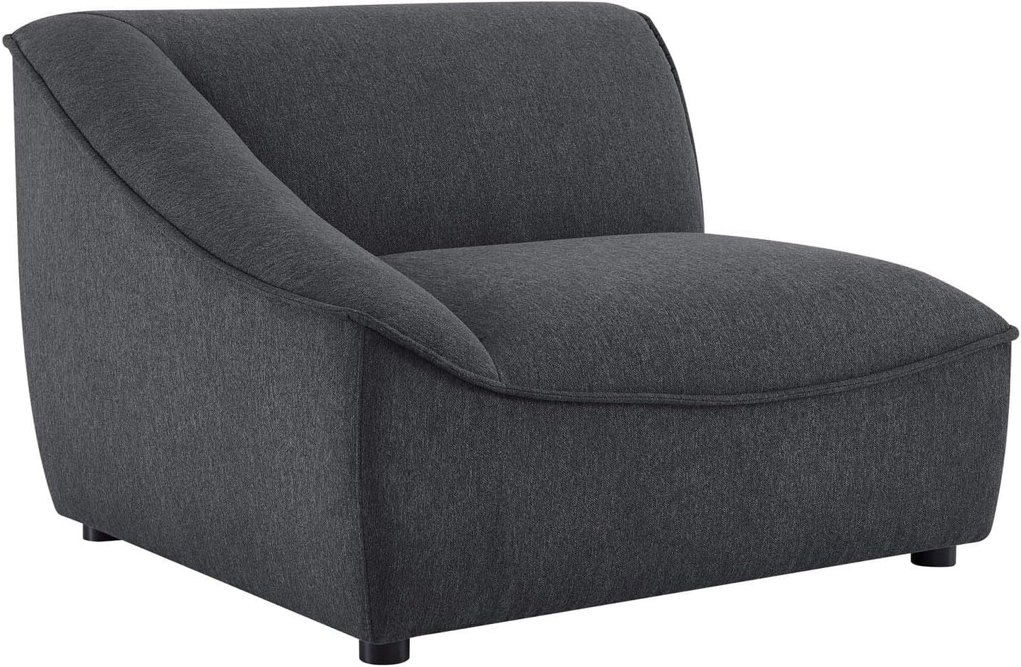 Comprise 5-Piece Living Room Set in Charcoal-2