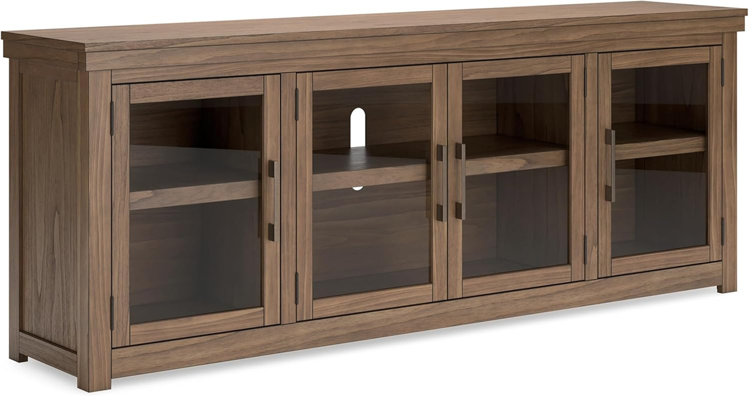 85" TV Stand for 97" TVs with Cabinets-1