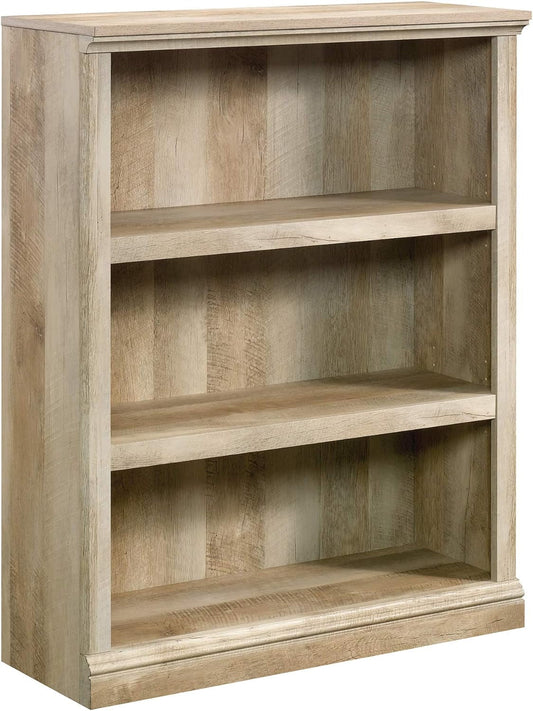 Miscellaneous Storage 3-Shelf Bookcase/ Book Shelf, Lintel Oak Finish-0