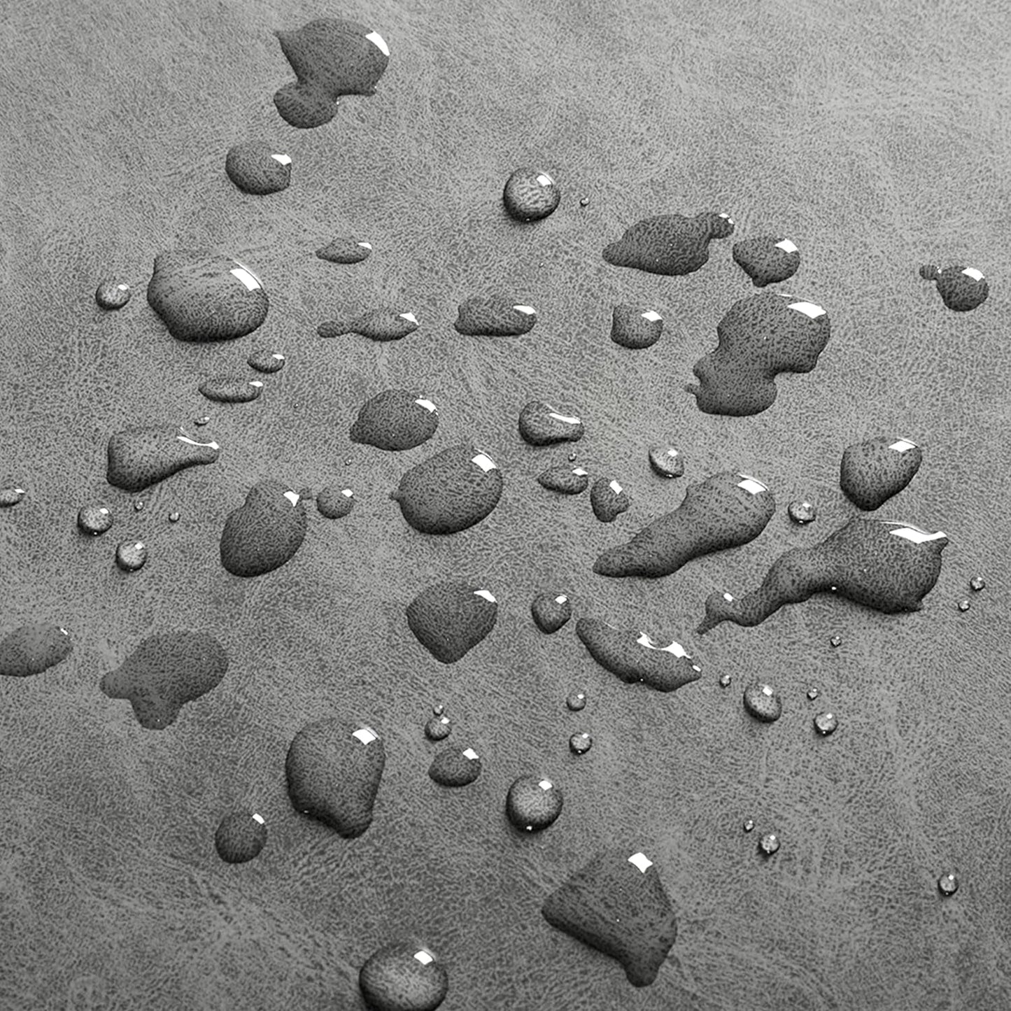 Counter Height Bar Stools 24'' Bar Stools Set of 2 Leather Bar Chairs Modern Upholstered Barstools with Back for Kitchen Counter Gray-3