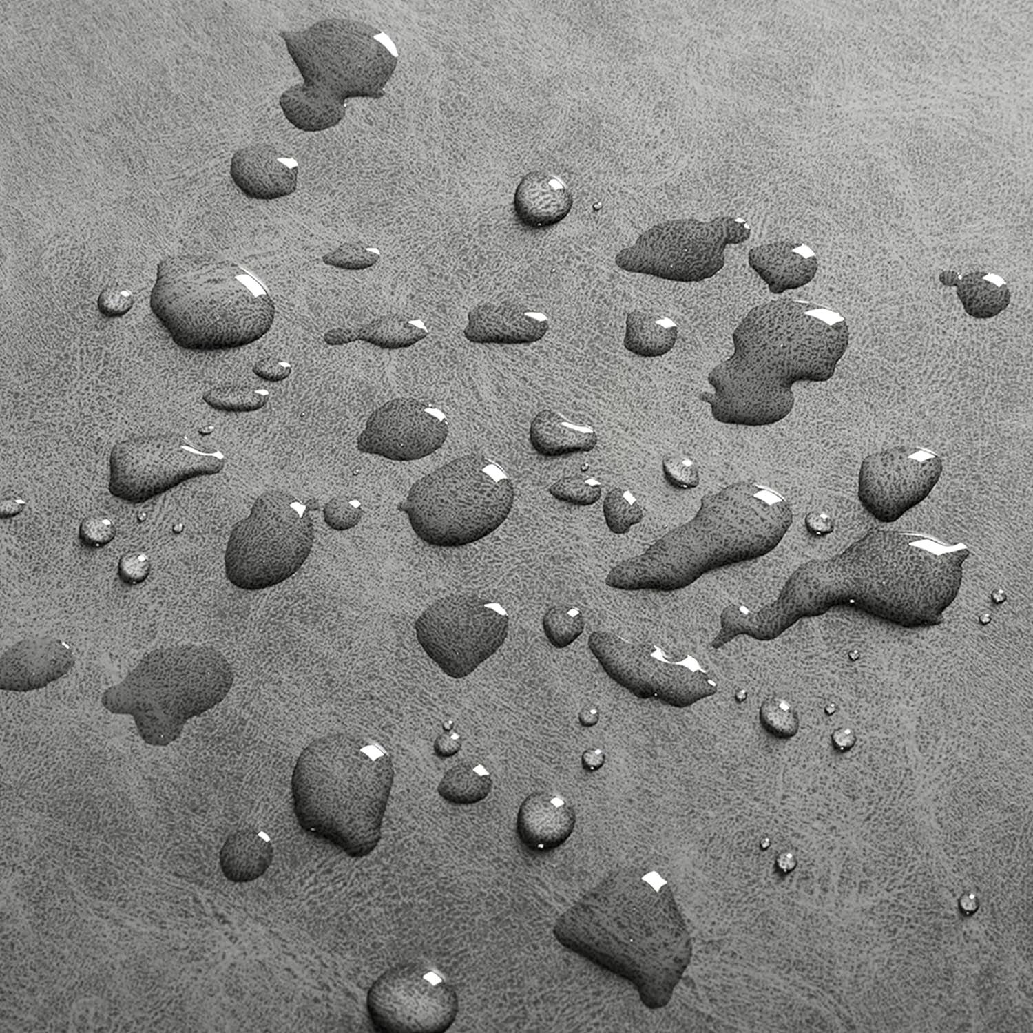 Counter Height Bar Stools 24'' Bar Stools Set of 2 Leather Bar Chairs Modern Upholstered Barstools with Back for Kitchen Counter Gray-3