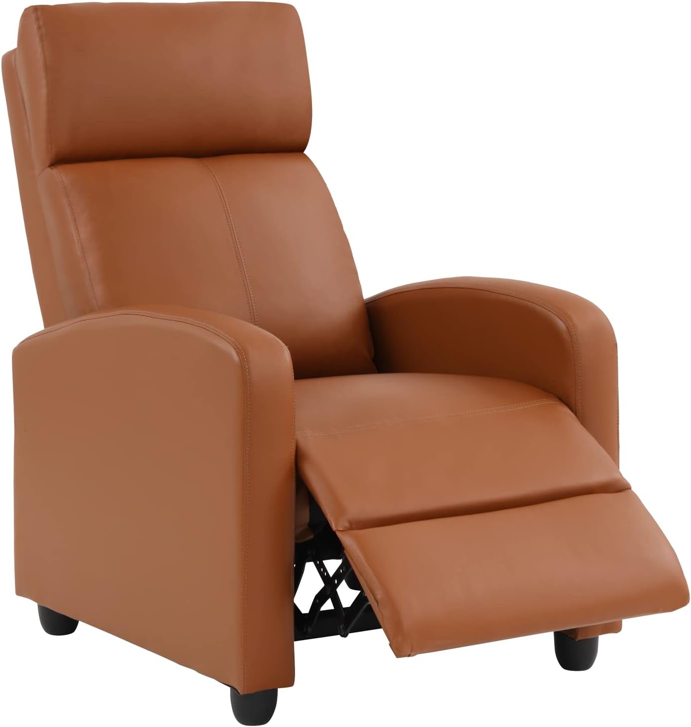 Recliner Chair for Living Room Home Theater Seating Single Reclining Sofa Lounge with Padded Seat Backrest-0