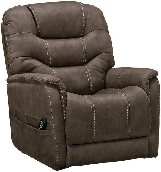 Ballister Contemporary Power Lift Recliner, Brown-0
