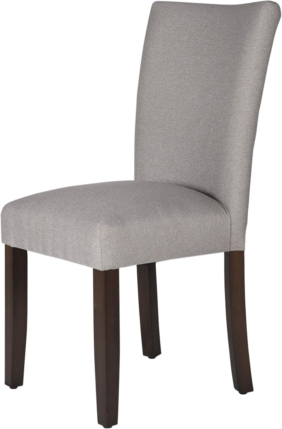 Parsons Classic Upholstered Accent Dining Chair, Single Pack, Gray-4
