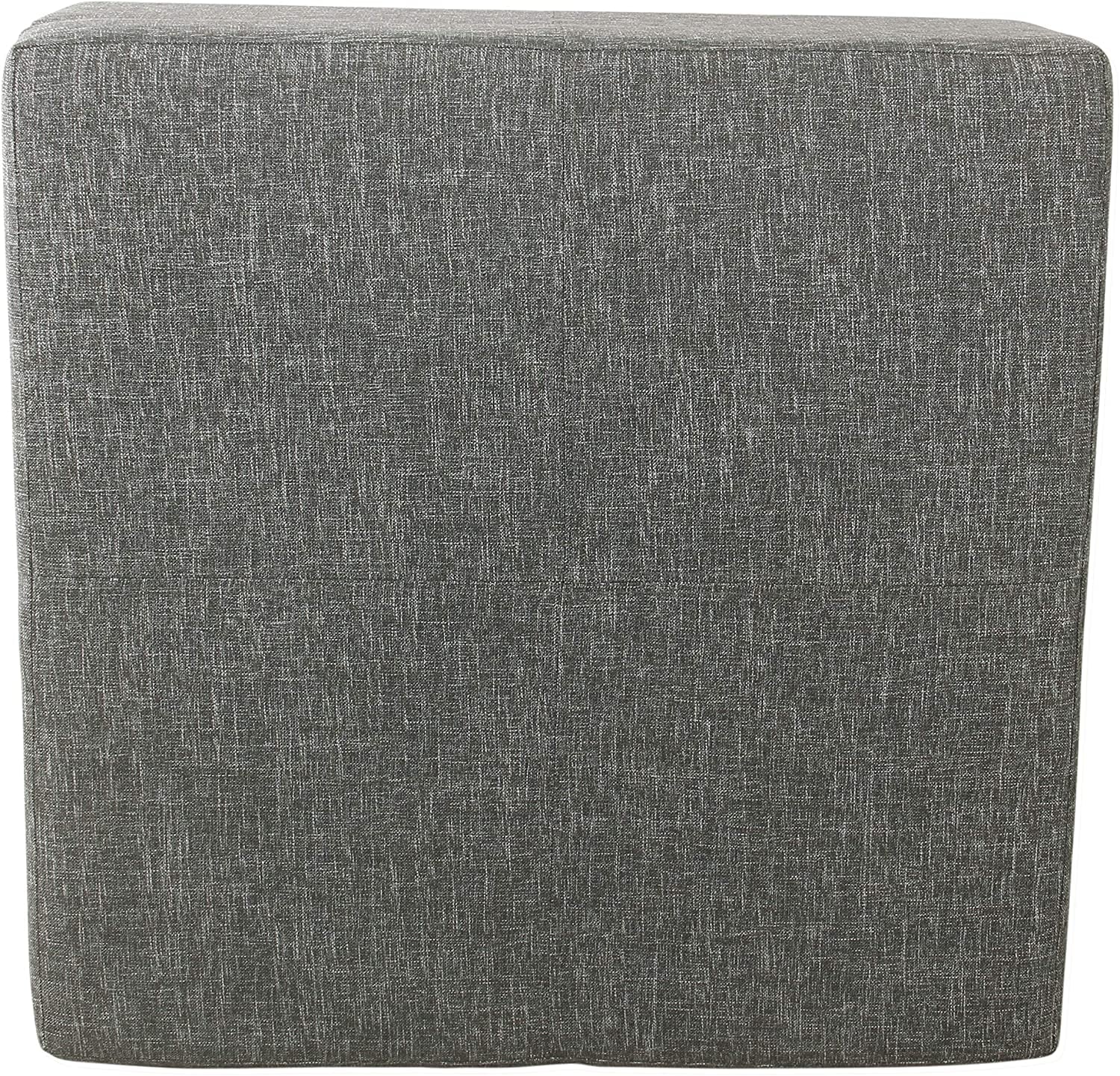 Luxury 32″ Ottoman with Storage in Slate Gray-2