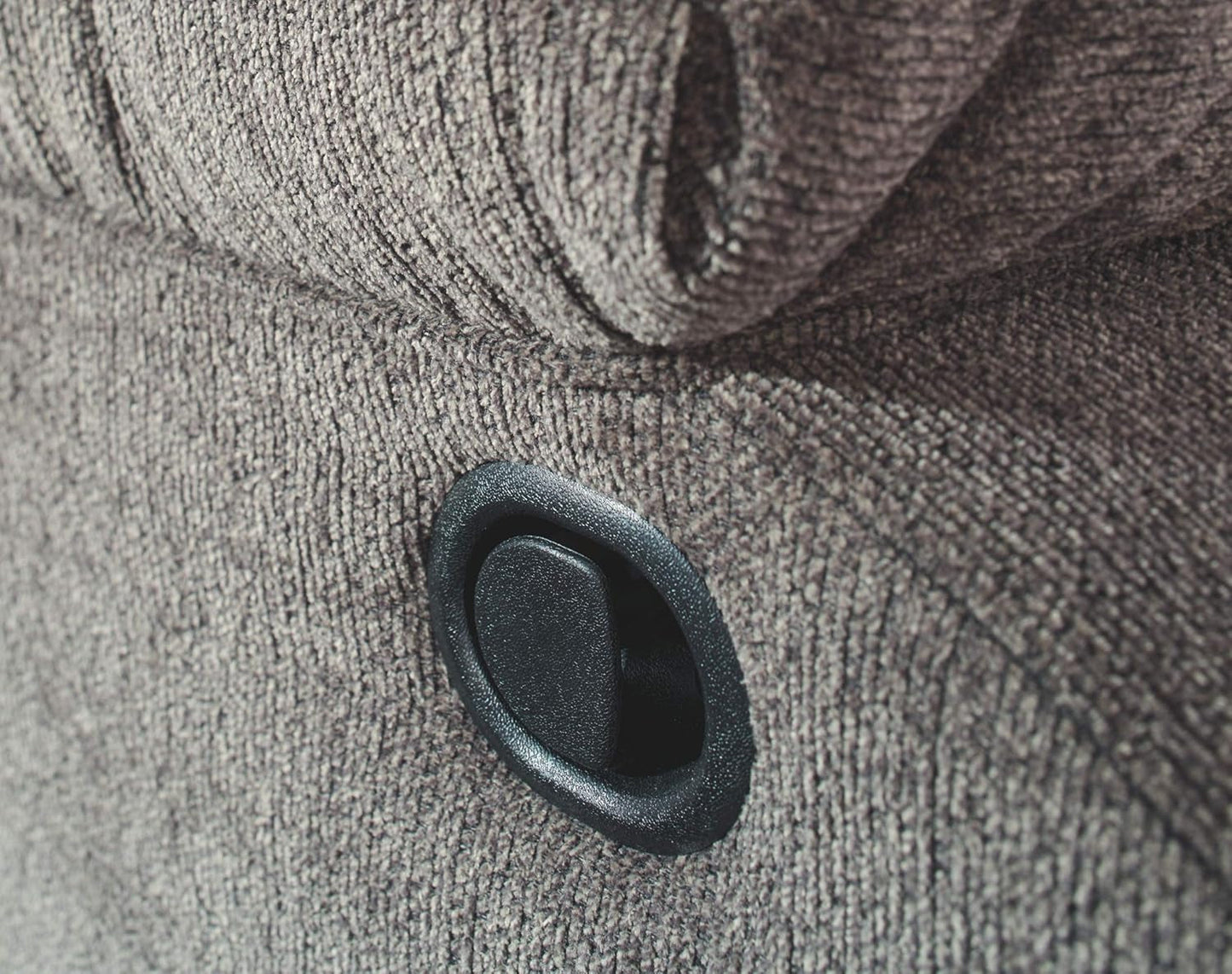 Tulen Modern Manual Pull Tab Rocker Recliner, Dark Gray-3