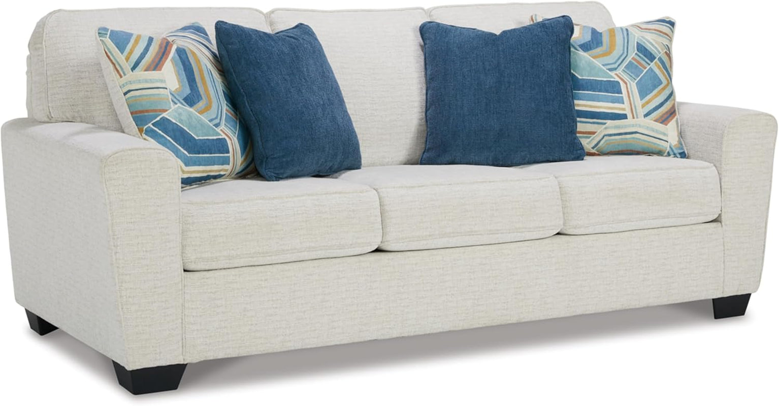 Cashton Casual Sofa for Living Room, White-0
