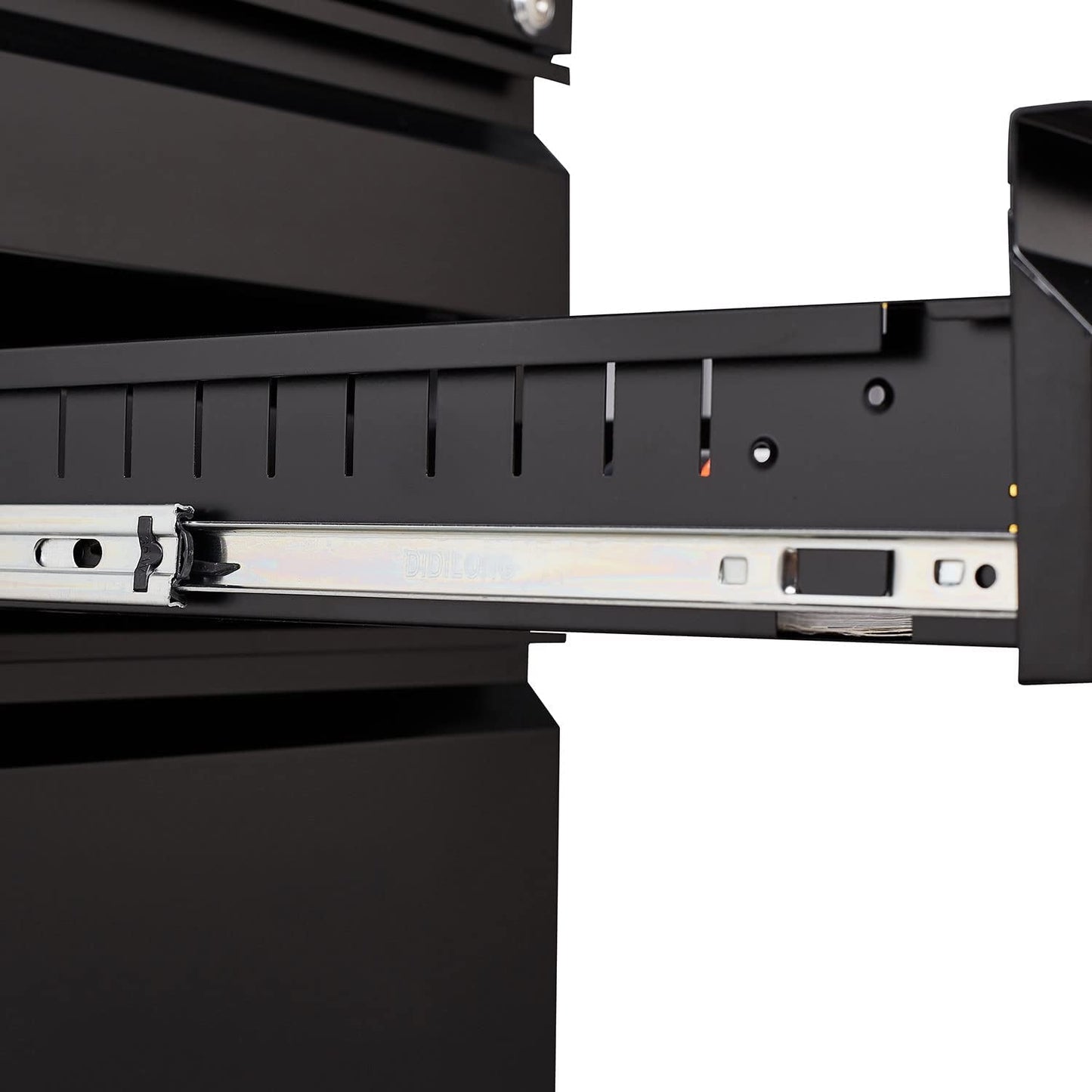 Mobile File Cabinet with Lock and Wheels-1