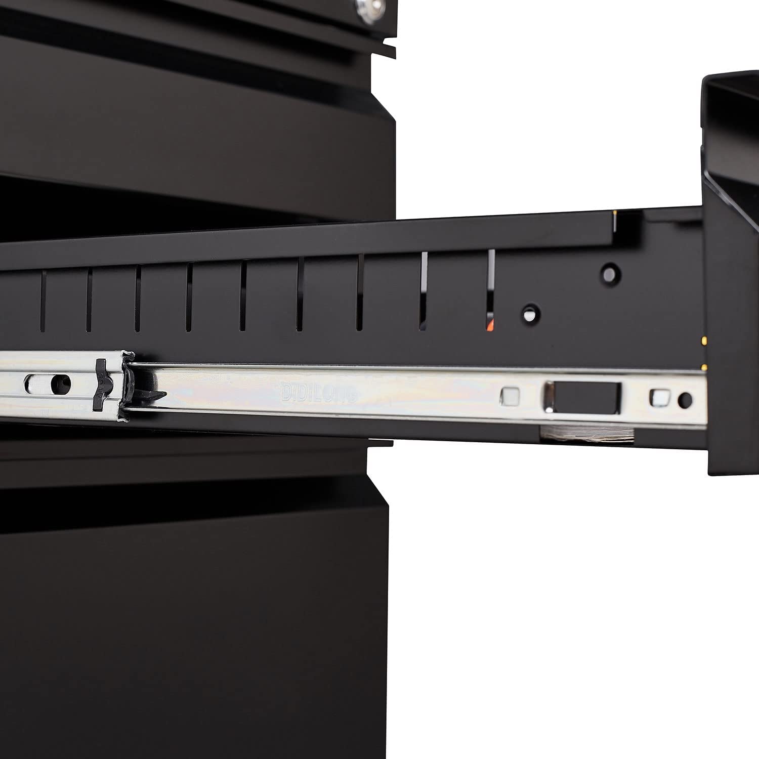 Mobile File Cabinet with Lock and Wheels-1