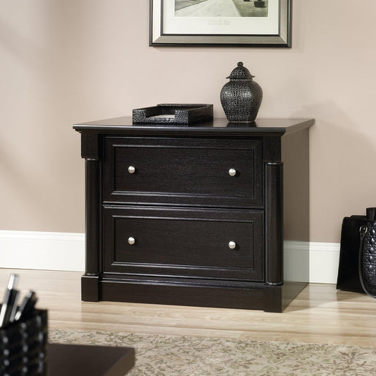 Palladia 2 Drawer File Cabinet, Lateral Filing Cabinets for Home Office, Hanging File Folders Organizer, Interlocking Drawers, in Wind Oak Finish-1
