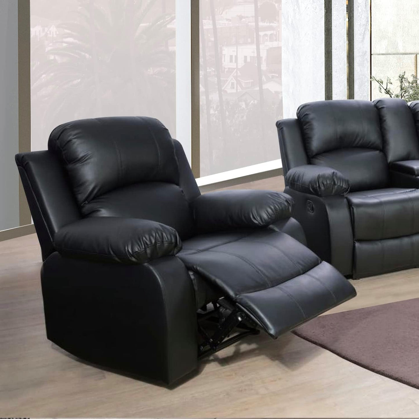 Beverly Fine 3 Piece Recliner Living Room Set-3