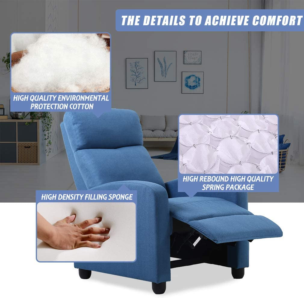 Recliner Chair for Living Room, Home Theater Seating-3