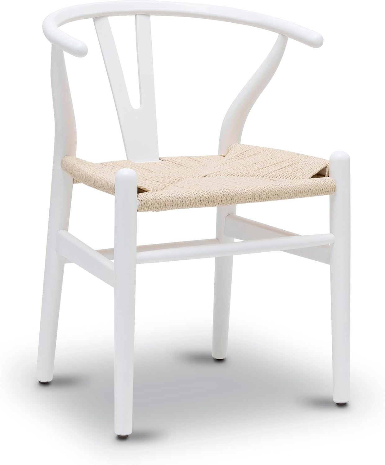 Weave Dining Chair, Single, White-0