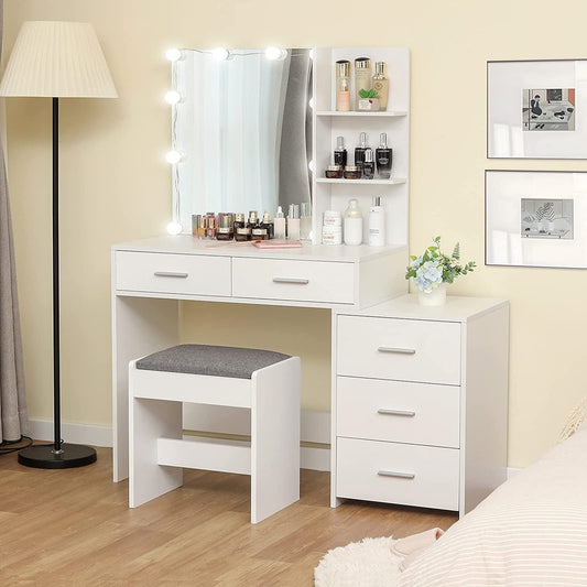 Large Vanity Set with 10 LED Lights-0