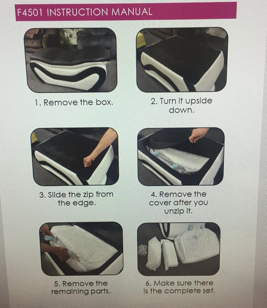 3 Piece Aldo Modern Sofa Set, BLACK-1