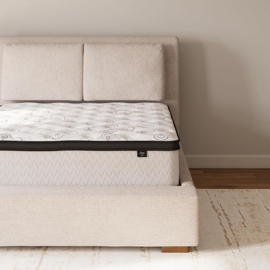 Queen Hybrid Mattress Cooling Gel, Medium-Firm, 12"-1