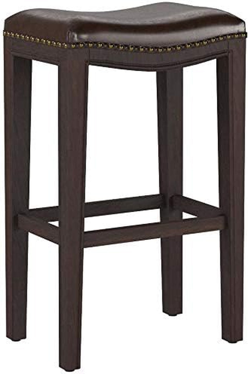 Christopher Knight Home Avondale Backless Bar Stools,12"D X 18.13"W X 30"H, 2-Pcs Set, Brown-3