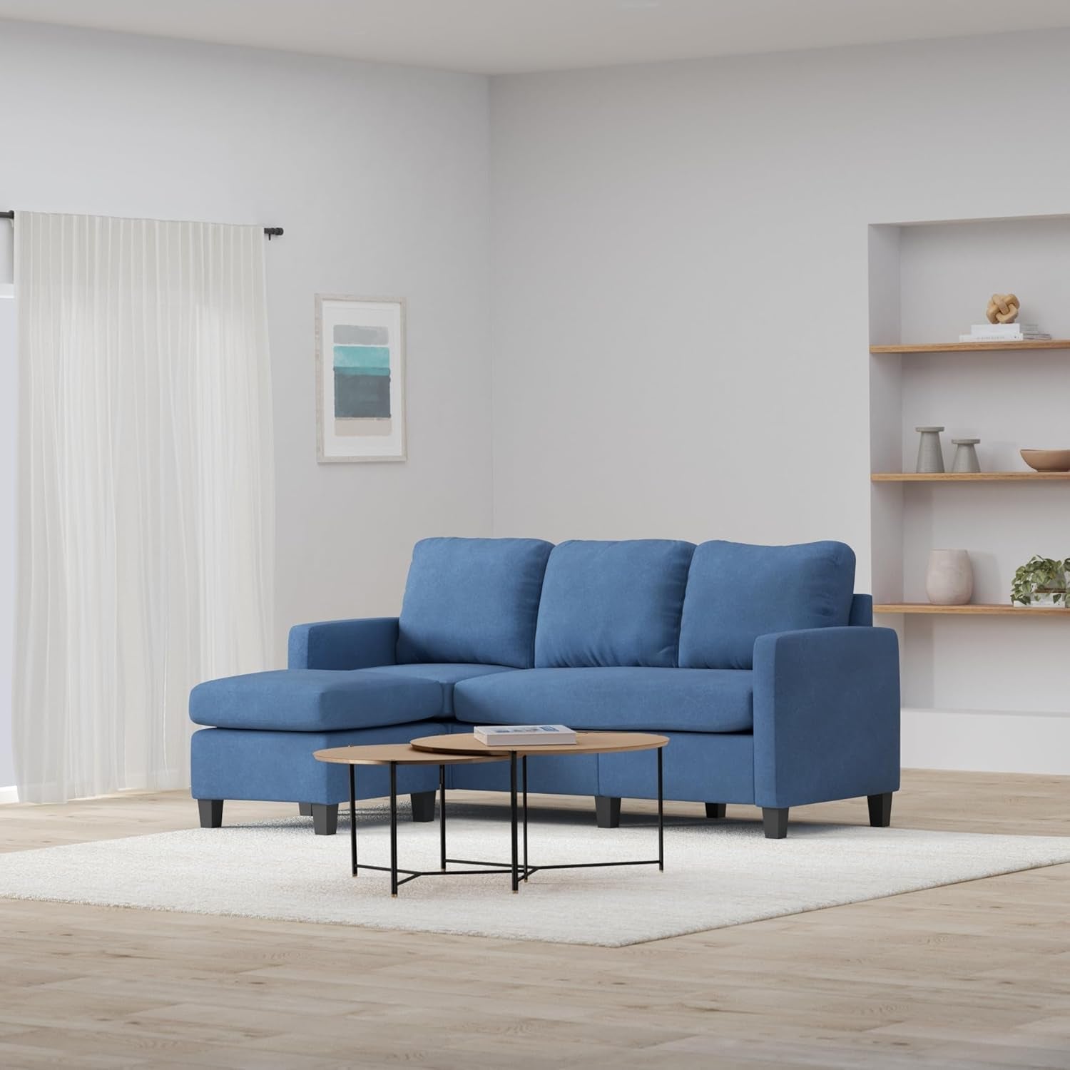 Sofa Sectional Sofa Futon Sofa for Living Room Couches and Sofas Modern Sofa Furniture Set Sofa Set Fabric Sofa Corner Sofa Upholstered Contemporary-1