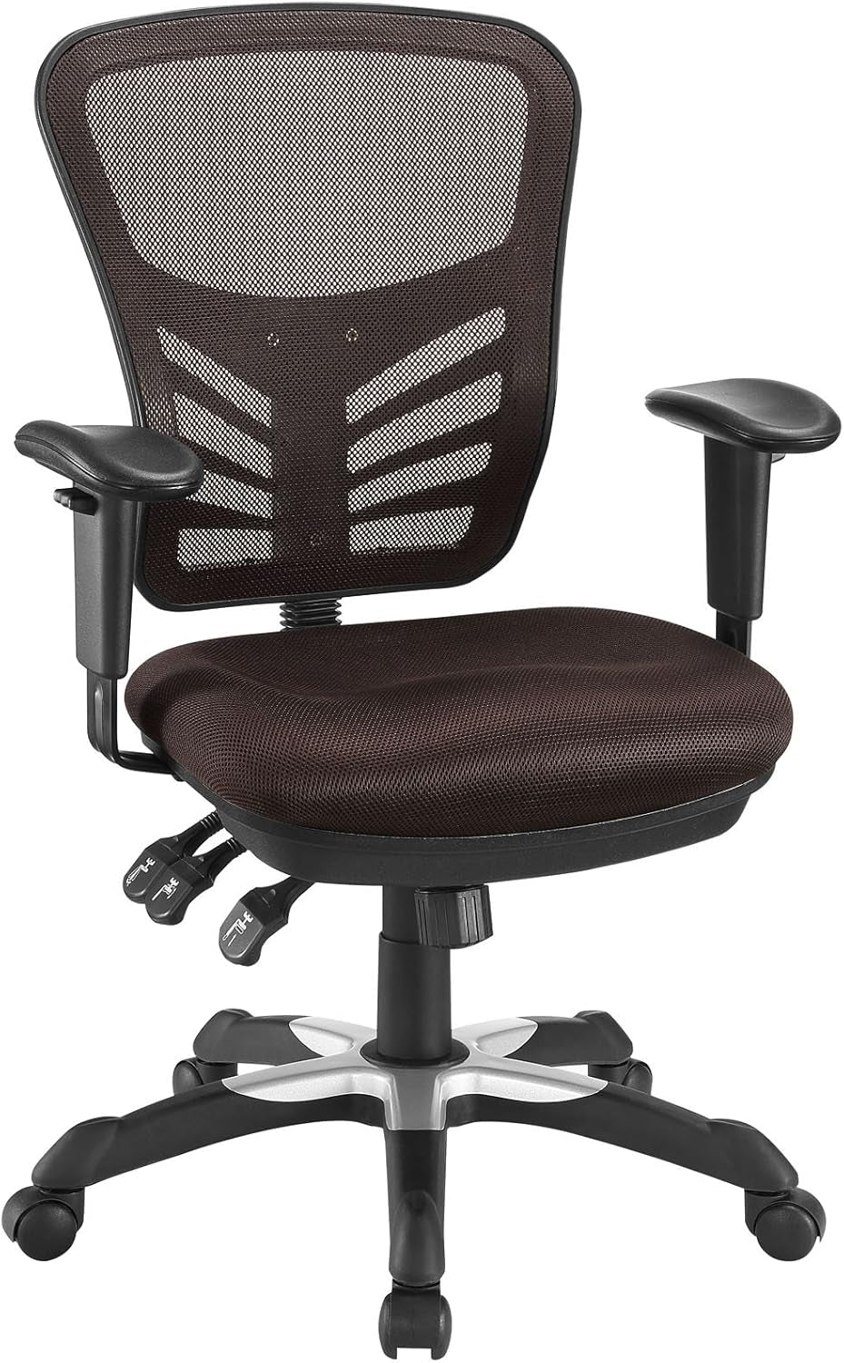 Articulate Ergonomic Mesh Office Chair in Brown-0