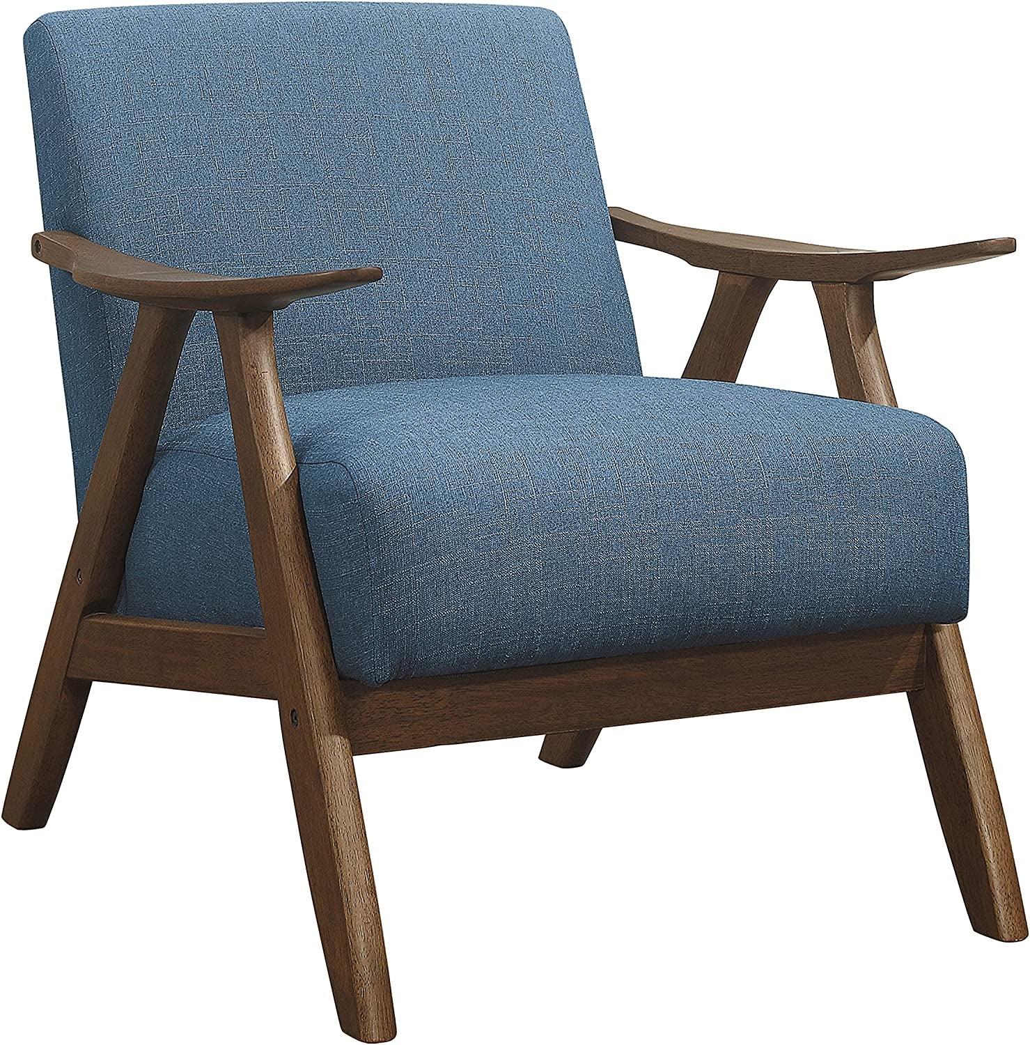 Blue Elle Accent Chair-1