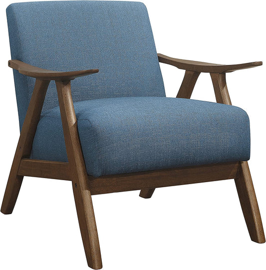 Blue Elle Accent Chair-1