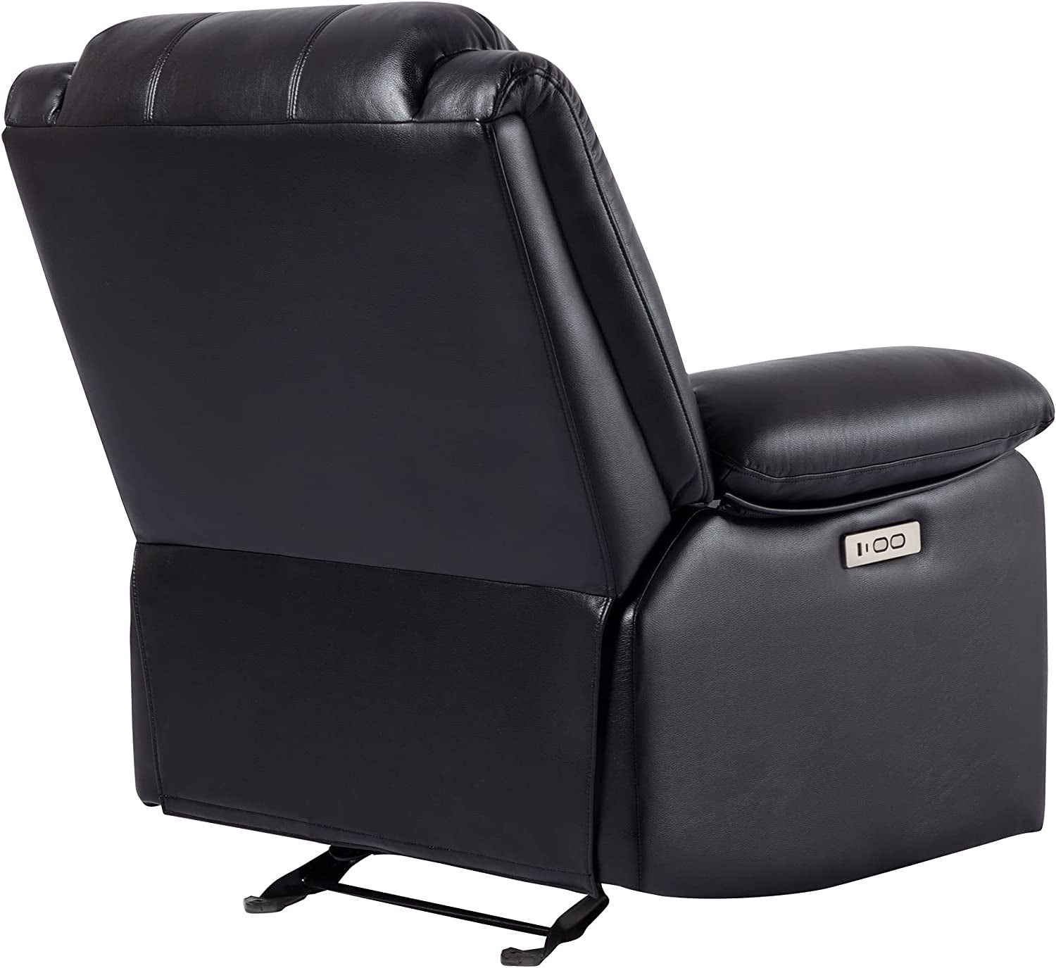Faux Leather Electric Glider Reclining Chair-1