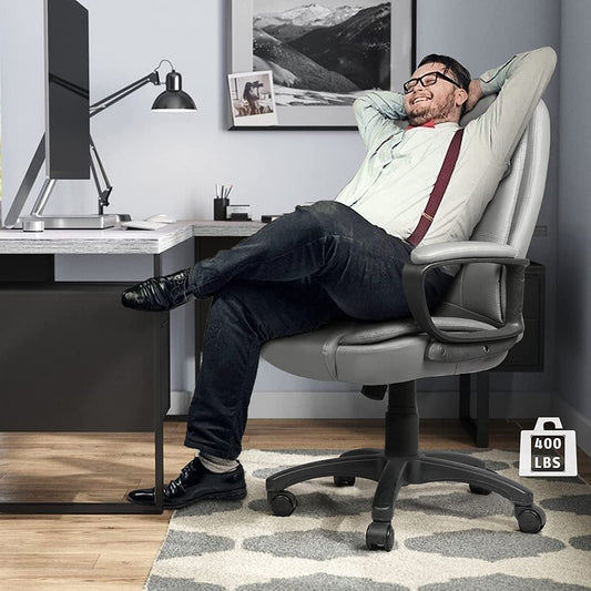 Ergonomic High-Back Office Chair for Long Seating-1