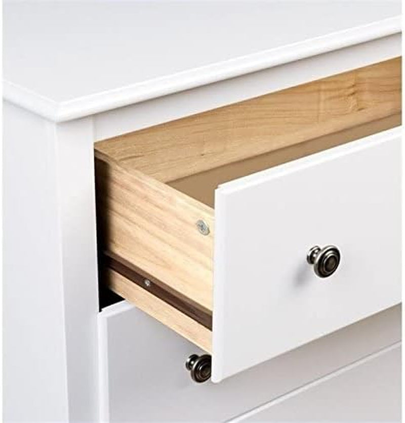 White Monterey 5-Drawer Bedroom Chest-3